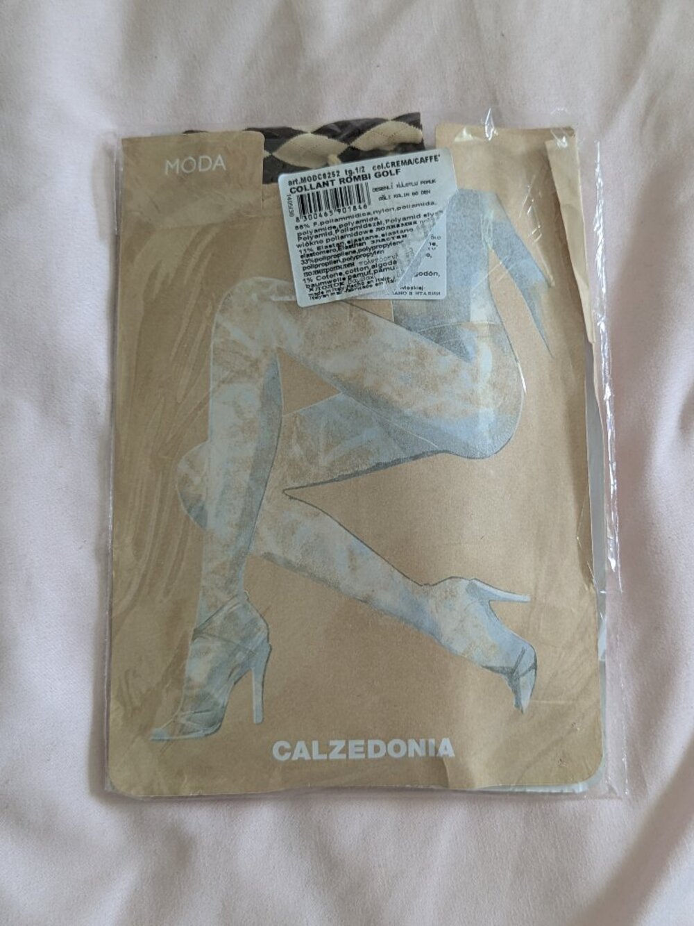 Calzedonia Argyle 60D Pantyhose 1/2